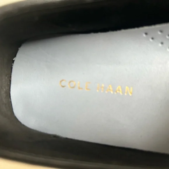 Cole Haan Black Leather Slip-On Loafers Women’s Flat Size 8.5B - Picture 13 of 15